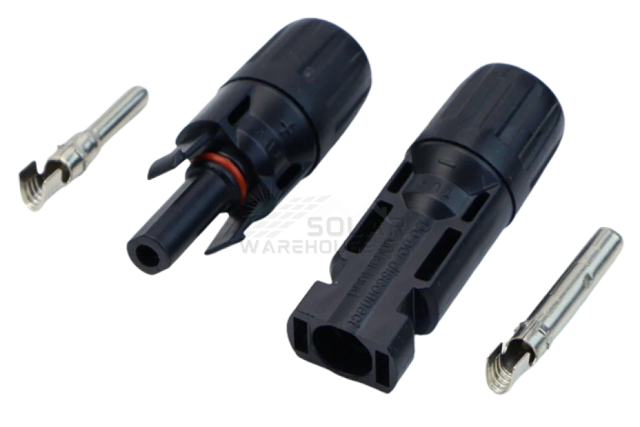 Premium MC4 Solar Connector Pair (Male & Female) – Waterproof